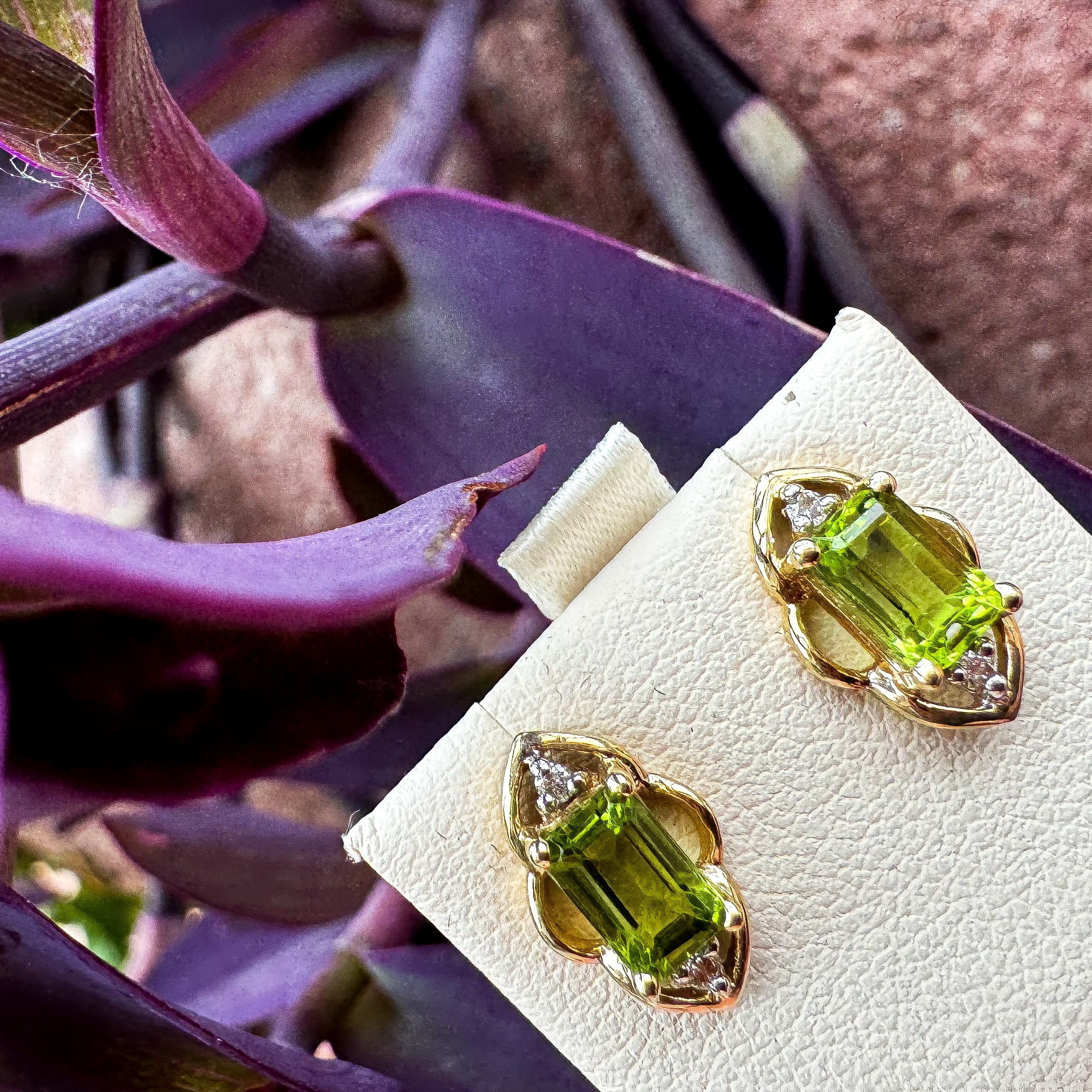 Peridot Earrings