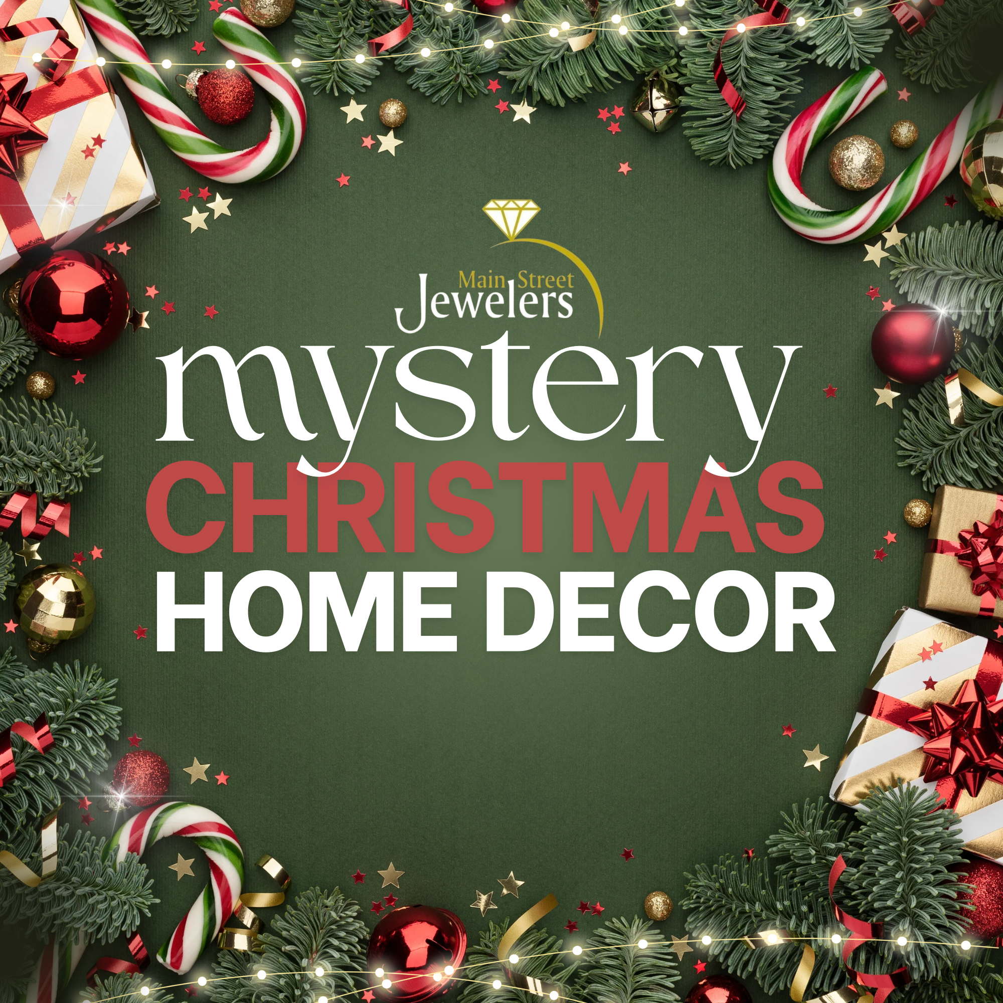 Holiday Home Decor Mystery Bag
