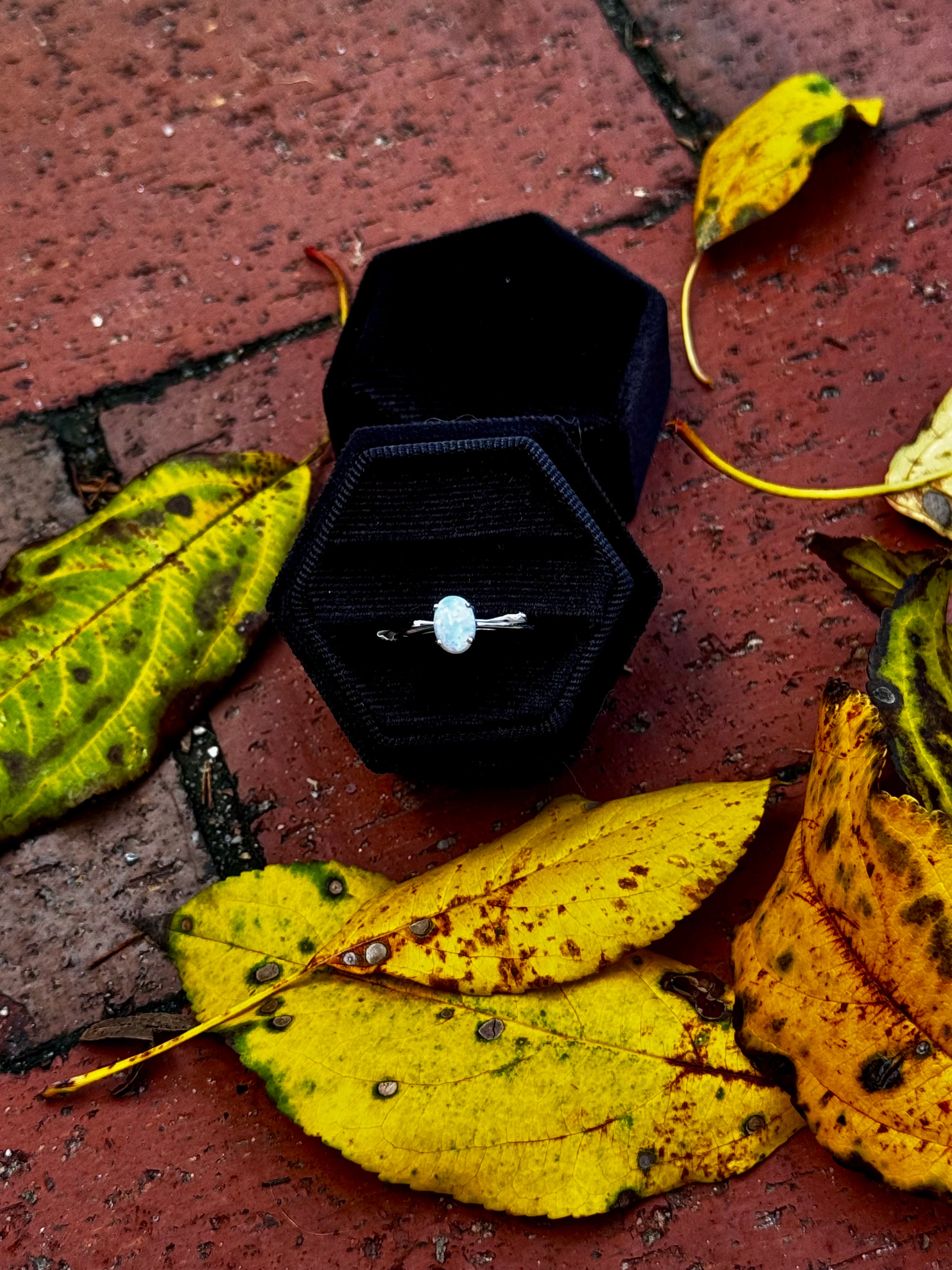 Simple & Sweet Opal Ring